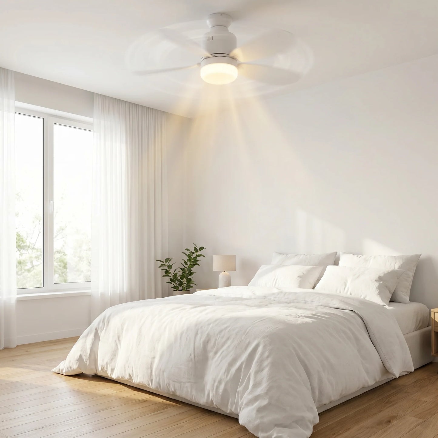 Ventilatore da Soffitto con Luce LED