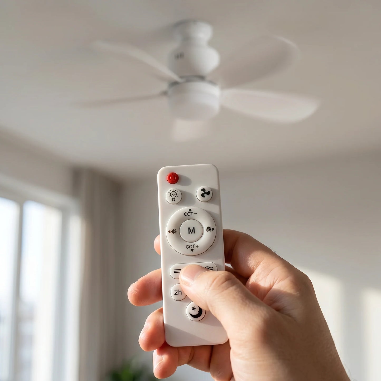 Ventilatore da Soffitto con Luce LED